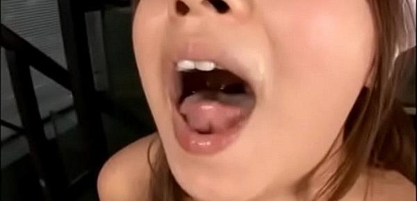  Finishing In Maid Girls Mouth Japanese Cumshots